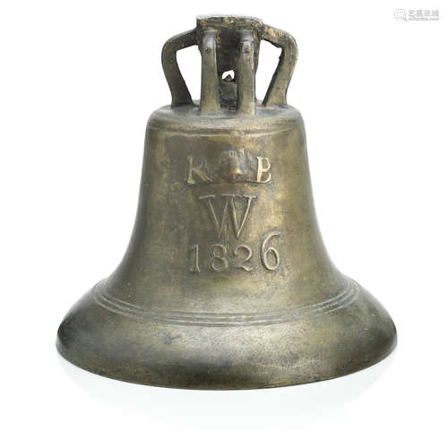 A 19th century Bronze bell