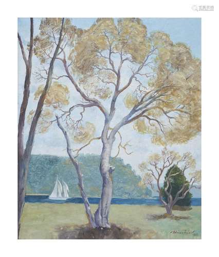 Pittwater, 1955  Adrian Feint(1894-1971)