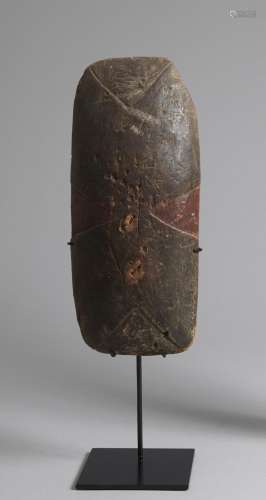 A Gulmari shield, south western Queensland height: 41.0cm (16 1/8in). Maker Unknown
