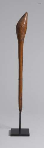 A fine and early throwing club, New South Wales height: 54.5cm (21 7/16in). Maker Unknown