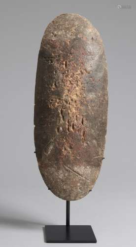 A Gulmari shield, south western Queensland height: 58.5cm (23 1/16in). Maker Unknown