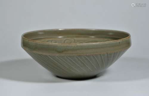 A YaoZhou Carved Porcelain Bowl