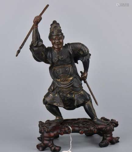 Bronze Figure Of A Warrior