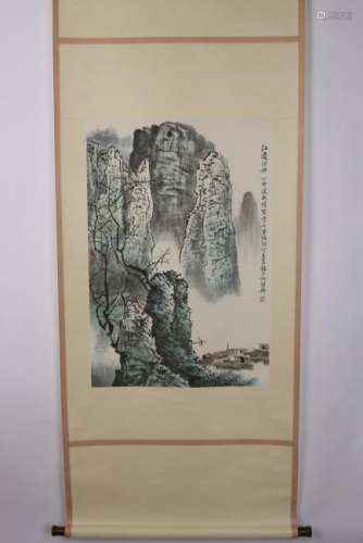 Chinese Painting With Artists Mark BaiXueSHi