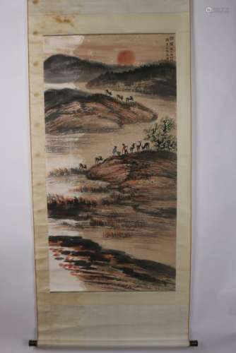 Chinese Painting With Artists Mark FangJiZHong