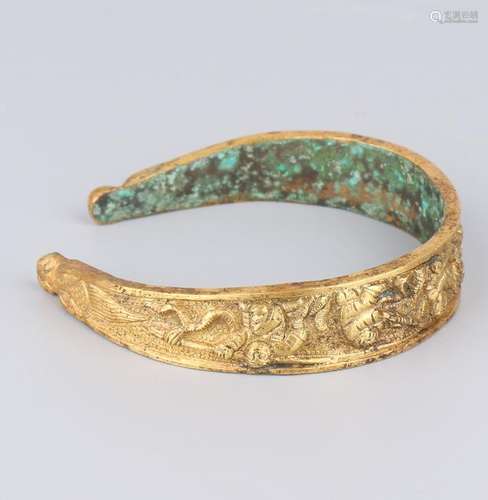 Gilt Bronze Bracelet