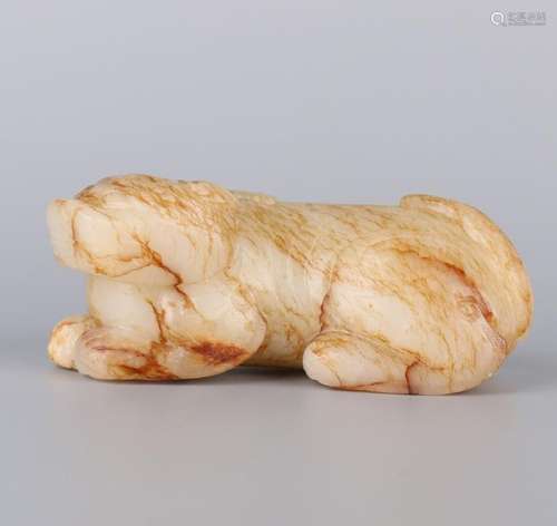 Carved Jade Mythical Beast