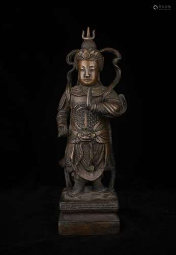 Bronze Figure Of A Warrior