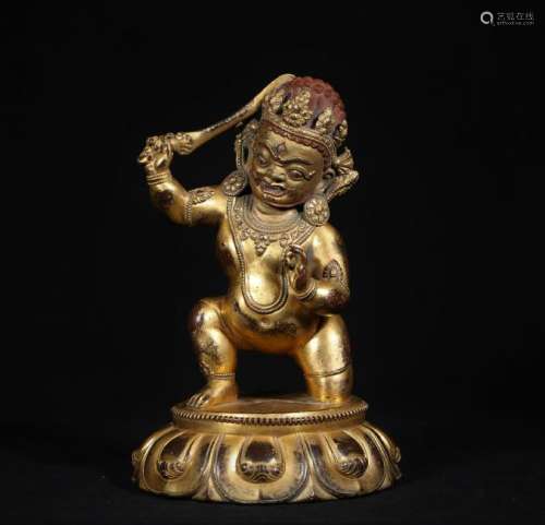 A Gilt Bronze Figure Of SITACALA