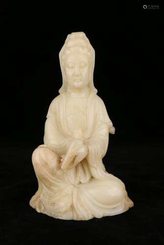 Soap Stone Figure Of GuanYin