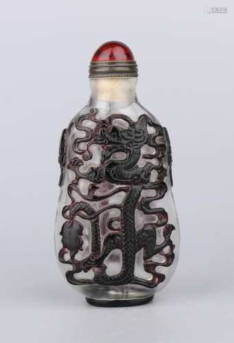 Glass Dragon Snuff Bottle