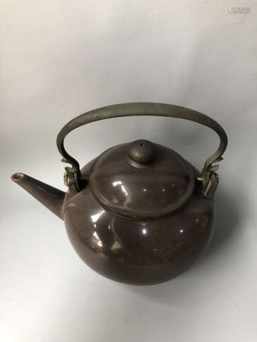 A Chinese Yixing Clay Tea Pot