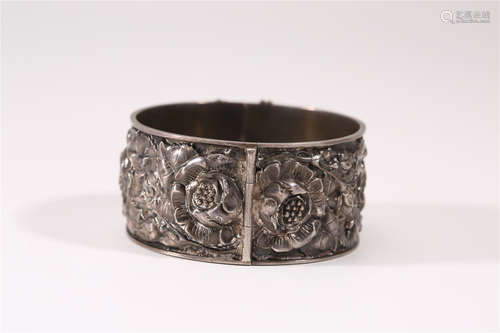 A Chinese Silver Bracelet