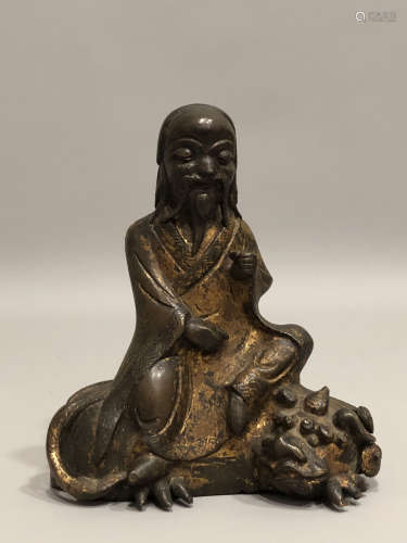 A Chinese Bronze Buddha