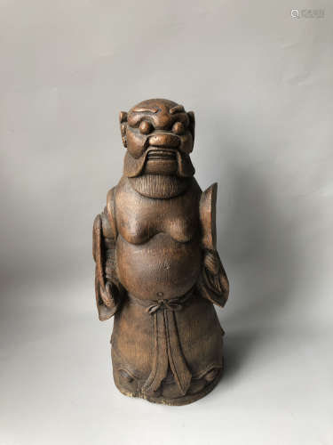 A Chinese Carved Bamboo Figure