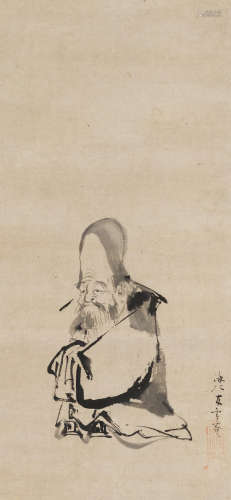 Kaiho Yusetsu (1598-1677)  Fukurokuju  Edo Period (18th century