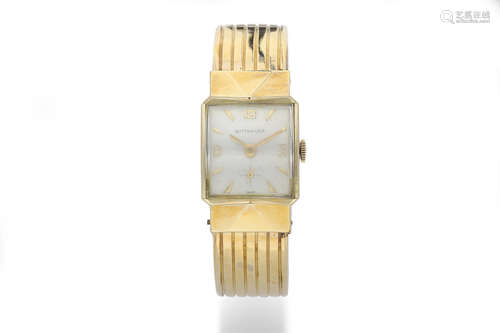 Wittnauer. A Yellow Gold Filled Bangle Watch