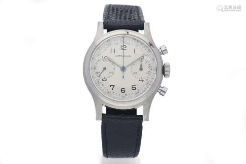 Wittnauer. A Steel Chronograph Wristwatch