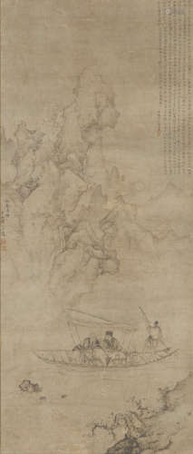 The Second Ode to the Red Cliff Attributed to Wang Wenzhi (1730-1802) and Qian Danian (18th century)