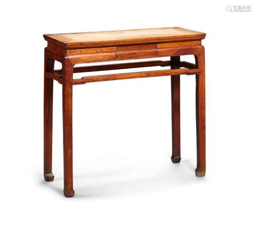 17th century elements, Republic Period A huanghuali side table