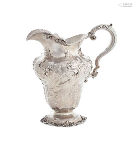 by Dominick & Haff, New York, 20th century  An American sterling silver Art Nouveau style pitcher
