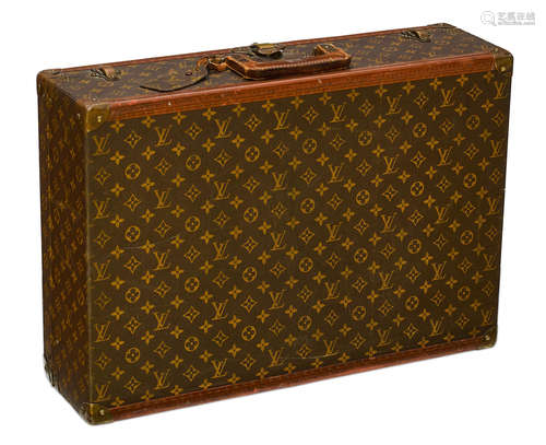 1960s A Louis Vuitton Hard Case Suitcase