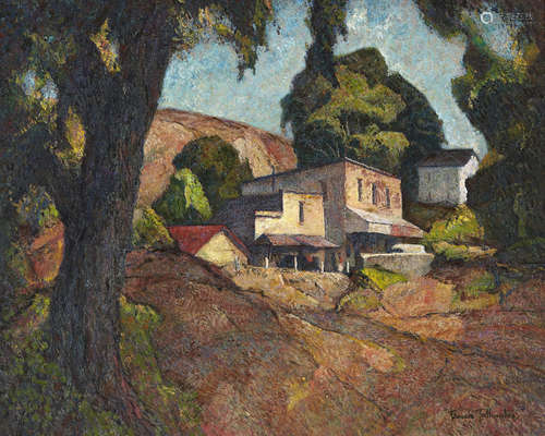 Olema 24 x 30in (61.0 x 76.2cm) Francis Augustus Todhunter(1884-1963)