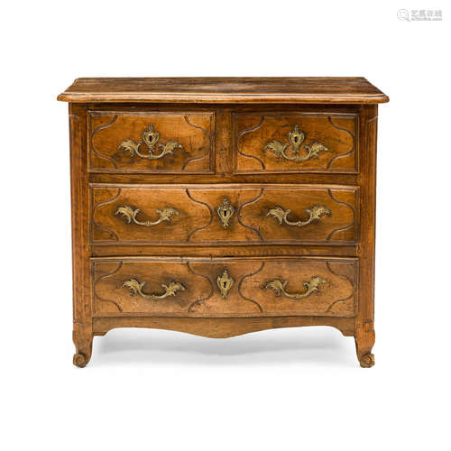 Mid 18th century A Louis XV Walnut Commode