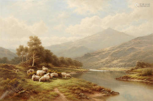 On the Lledr, North Wales 22 1/2 x 32 5/8in (56.5 x 82.7cm) Walter J. Watson(British, born 1879)