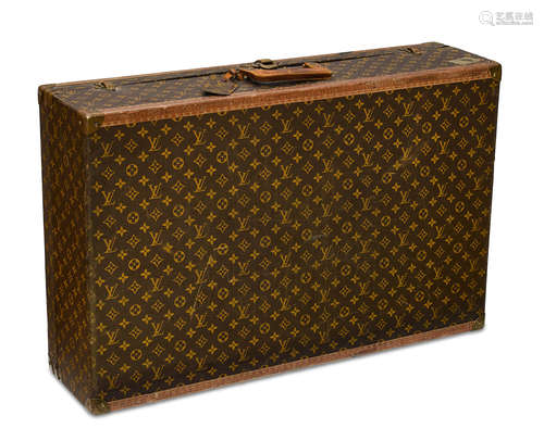 1960s A Louis Vuitton Hard Case Suitcase