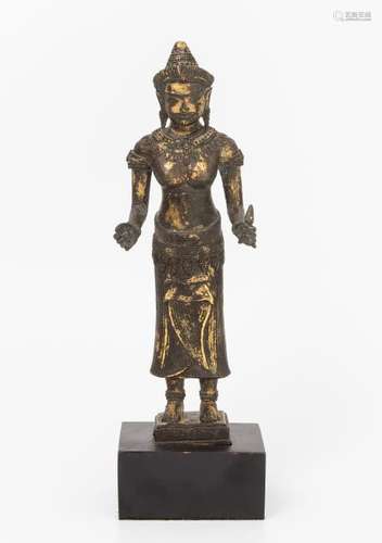 Bronzefigur der Göttin Uma