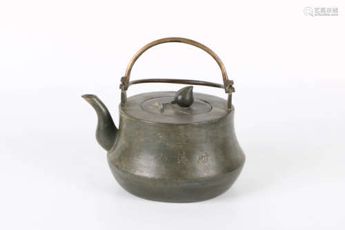 A Chinese Bronze Water Pot