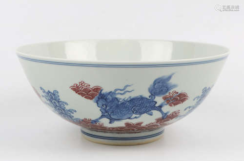 A Chinese Blue and White Porcelain Bowl