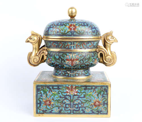 A Chinese Cloisonné Vase