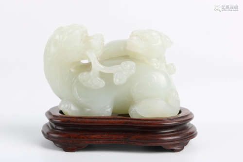 A Chinese Carved Jade Decoration