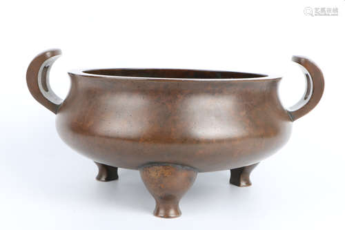 A Chinese Bronze Incense Burner