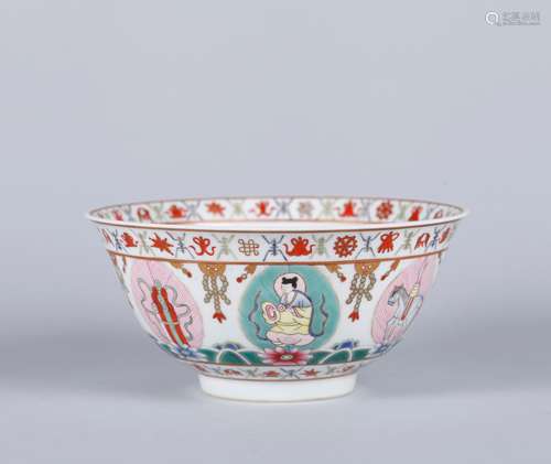 A Chinese Famille-Rose Porcelain Bowl