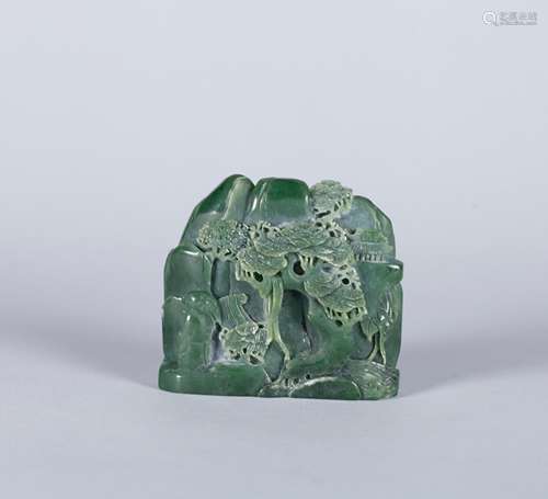 A Chinese Carved Jade Decoration