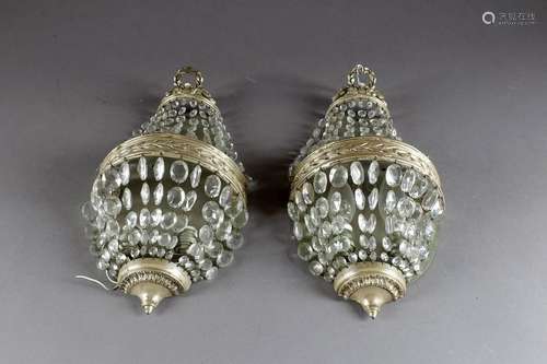 Lustre Louis XVI et ses Appliques assorties. De ty…