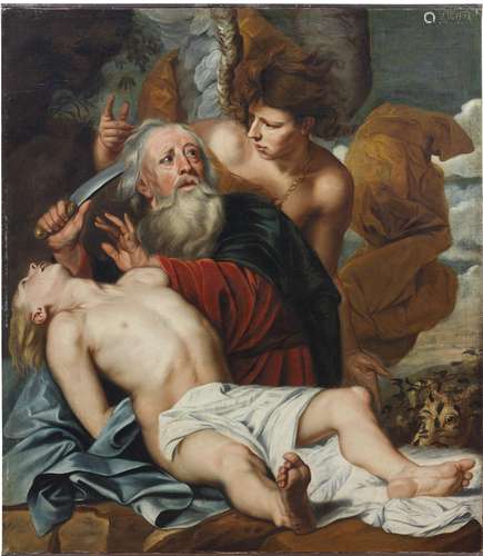 The Sacrifice of Isaac Pieter Thys(Antwerp 1624-1677)