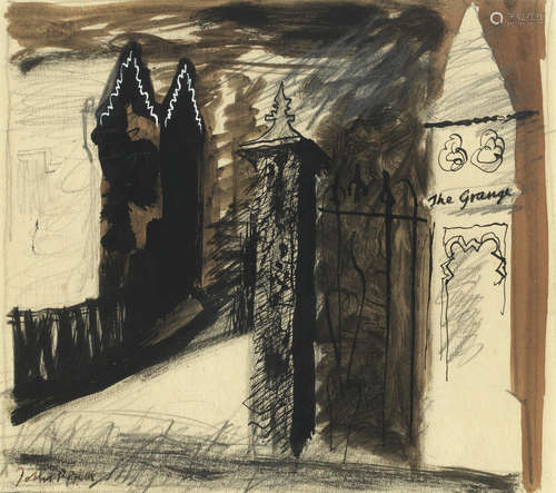 Gates of the Grange John Piper C.H.(British, 1903-1992)