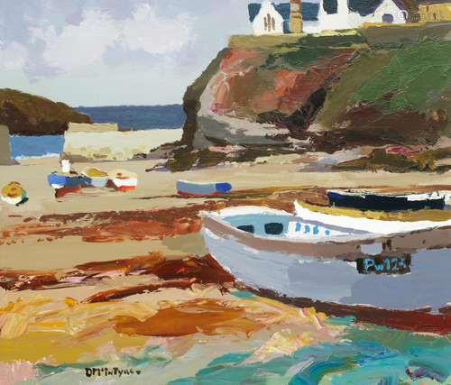 Port Isaac No. 7 Donald McIntyre(British, 1923-2009)