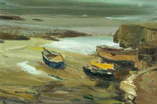 Porthscatho Donald McIntyre(British, 1923-2009)