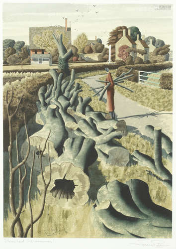 Beached Sycamores Simon Palmer(British, born 1956)