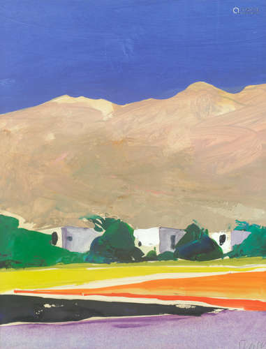 Study near Jerusalem No. I Donald Hamilton Fraser R.A.(British, 1929-2009)