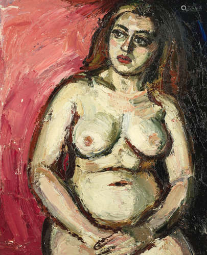 Nude Theodore Major(British, 1908-1999)