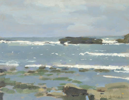 Cornish Seascape Ken Howard R.A.(British, born 1932)