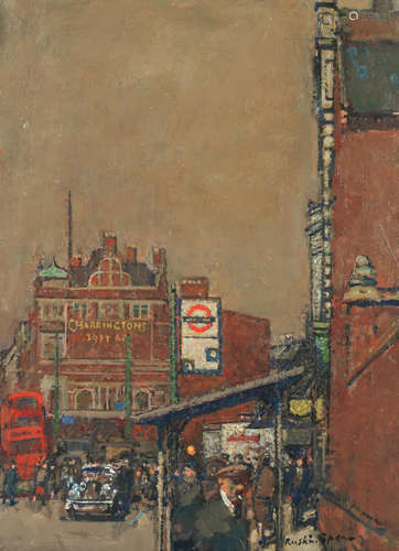 Hammersmith Broadway Ruskin Spear R.A.(British, 1911-1990)