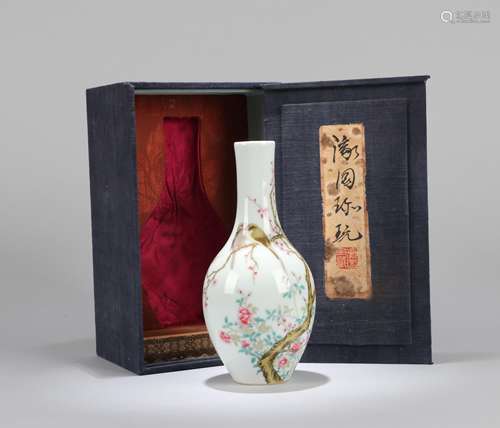 A Chinese Enamel Porcelain Vase