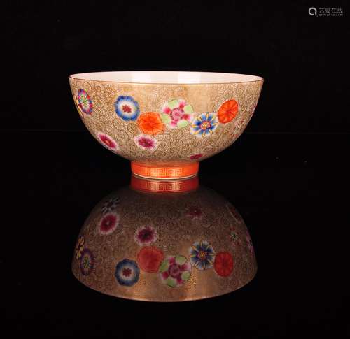 A Chinese Famille-Rose Porcelain Bowl